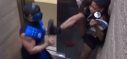 sub-zero almost gets a boot to the head